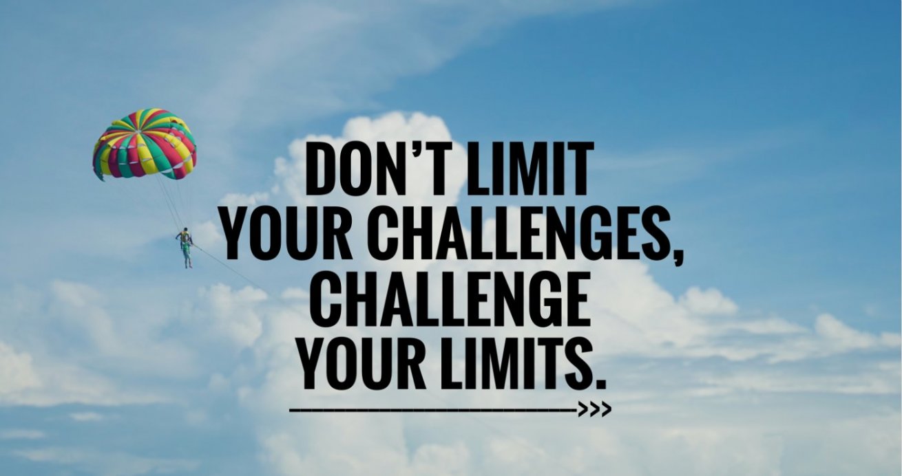 Online-Coaching Motivation - Don't Limit your challenges